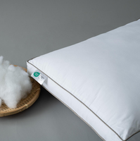 Oreiller synthétique à soufflets, lavable, ferme, en polyester, alternative au duvet, certifié BSCI et Oeko-Tex
