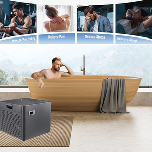 Enfriador de Bañera de Hielo de 0.3HP con Bomba de Desinfección Dual, Sistema de Enfriamiento por Inmersión en Frío para Atletas, Máquina Enfriadora de Bañera de Hielo - Product Image 5