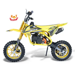 Moto tout-terrain 49cc KTM mini pour enfants, motos tout-terrain 49cc 2 temps, motos tout-terrain pour enfants, double tuyau d'échappement, fourniture d'usine