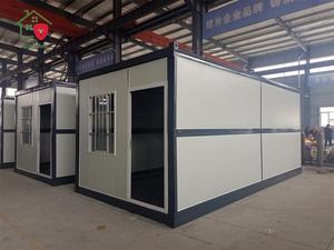 บ้านสำเร็จรูปแบบโมดูลาร์พับได้ เคลื่อนย้ายได้ ทนทาน ดีไซน์ทันสมัย ใช้เป็นโกดังกลางแจ้งหรือบ้านพักตากอากาศ - Product Image 2