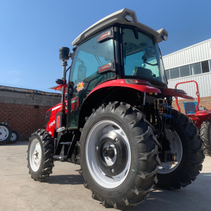 Tractores de alta relación calidad-precio fabricados en China – 70HP, 80HP, 90HP, 4WD con cabina y toma de fuerza, ideales para aplicaciones agrícolas y en huertos. - Product Image 5