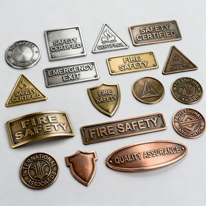 Targhetta in Alluminio Anodizzato, Logo in Metallo, Piccola Etichetta in Ottone, Insegna Smaltata in Acciaio Inox, Targhetta Personalizzata per Collana - Product Image 2