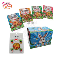 Bonbons gélifiés doux et savoureux en forme de lapin radis, pizza et légumes