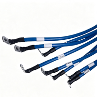 Harness Kabel Berinsulasi Biru Tugas Berat Khusus dengan Konektor Tembaga Berulir untuk Kabinet Kontrol, Peralatan Tenaga, Modul Energi Baru