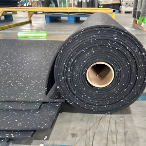 Hoge Kwaliteit Veerkrachtige Pionnier Gym Rubber Roll Vloerfitness Mat Met Snijservice Hete Verkoop Van Shandong - Product Image 1