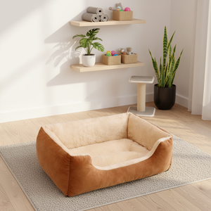 Jumbo Lüks Köpek Yatağı Ultra Yumuşak PP Uzun Tüylü Çevre Dostu Taşınabilir Yıkanabilir Kışa Dayanıklı Esnek Konforlu Sıcak Büyük Boy - Product Image 2