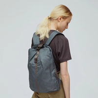 Sac à dos vintage grande capacité en polyester pour sports de plein air et voyages, unisexe, tendance, avec fermeture éclair, personnalisable pour femme