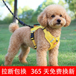 Harnais de poitrine réglable et respirant pour chiens de petite et moyenne taille avec design rembourré réfléchissant - Product Image 3