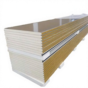 <span class=keywords><strong>Panneau</strong></span> sandwich isolant structurel en EPS personnalisé en couleur, 50 mm, 150 mm, 200 mm, pour mur/toit - Product Image 1