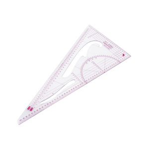 Regla Triangular 3220 de Plástico con Escala Proporcional para Diseño y Gradación de Patrones de Ropa - Product Image 4