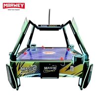 Luxe 4p Multi rondelles Air Hockey monnayeur sport Machine de jeu d'arcade enfants adultes interactif électronique Air Hockey Table