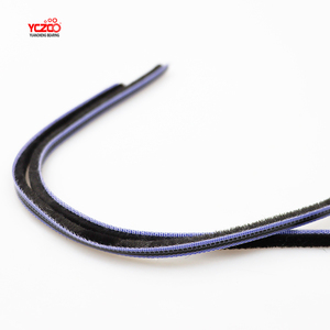YCZCO W-5X5 Bendable Bi-Color Wool Brush Strip Sound Insulation Weather <strong>Seal</strong> for <strong>UPVC</strong> Sliding Sash <strong>Door</strong> - Product Image 4