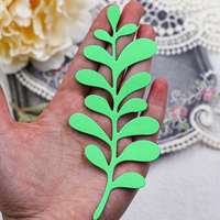 Nuovo verde taglio di metallo muore per fai da te Scrapbooking decorativo goffratura artigianale Die taglio modello, fai da te foglie Die tagli