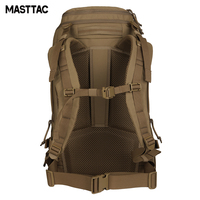 Sac à dos tactique urbain EDC MS7505 MASTTAC pour ordinateur portable, randonnée, chasse, trekking, en nylon imperméable, camouflage, système MOLLE