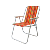 Chaise de pêche pliante en métal, compacte, durable, portable, pour l'extérieur, conçue sur mesure en usine, pour la pêche en mer, la plage, le camping