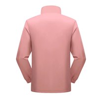 Veste de randonnée unisexe coupe classique 100% polyester enduite de TPU imperméable et coupe-vent
