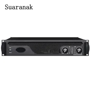 X-3000 Penguat Daya Suara Audio Profesional, Pengeras Suara Audio 2 Saluran 600W 2U Kelas D untuk Subwoofer untuk Speaker Bar Pesta Karaoke