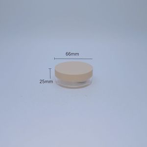 Pot en plastique de 66 mm de diamètre et 25 mm de hauteur, recyclable, pour le stockage de cosmétiques - Product Image 1