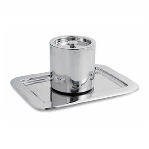 Seau à glace en acier inoxydable 304, Cubos De Hielo, métal vintage avec finition noire, pichet pour refroidisseur à vin, seau à glace et pot - Product Image 3