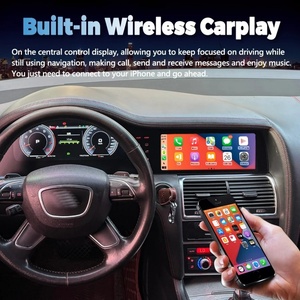 Pour Audi Q7 2005-2016, écran Android 12,3 pouces, autoradio 10,25 pouces, lecteur vidéo, écran intelligent, unité principale CarPlay - Product Image 4