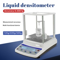 Professional Liquid Densitometer Laboratory Multifunctional Digital Display Electronic 120g/220g/320g Liquid Density Meter Lab