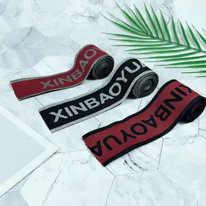Ruban décoratif en tissu avec logo, bande africaine, pour vêtements de sport, personnalisé