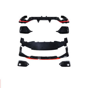 Convient pour 21 berline <span class=keywords><strong>Civic</strong></span>, pelle avant modifiée, lèvre avant, becquet arrière, lèvre arrière et gorge arrière, pare-chocs de voiture - Product Image 3