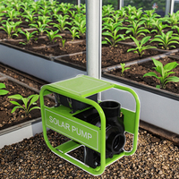 Pompe centrifuge de surface AC/DC 1 CV de haute qualité HOP OEM pour l'irrigation agricole et les systèmes de pompes solaires