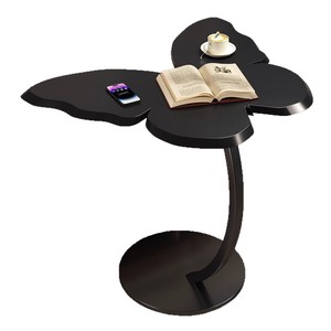 Tavolino <span class=keywords><strong>da</strong></span> Caffè Moderno per Soggiorno e Camera <span class=keywords><strong>da</strong></span> Letto, Tavolo d'Appoggio Semplice ed Elegante con Struttura in Legno, Arredamento Portatile per la Casa - Product Image 6