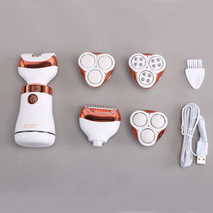 ENZO <span class=keywords><strong>5</strong></span> <span class=keywords><strong>en</strong></span> <span class=keywords><strong>1</strong></span> Limpiador facial eléctrico Skin Spa Sonic Vibration Callus Remover Depiladora Depilación Cuidado de la belleza Masajeador facial - Product Image 6