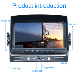 XYD Factory Sales Kit de moniteur DVR Quad Split 9 pouces avec 4 caméras AHD Système de recul pour voitures, camions et <span class=keywords><strong>bus</strong></span> - Product Image 6