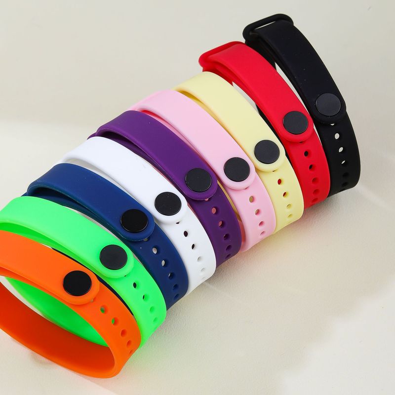 Adjustable Eco friendly Waterproof Silicone Wrist