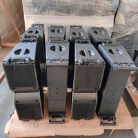 Boîte de haut-parleur populaire système de karaoké K208 double réseau de ligne de 8 pouces armoire de haut-parleur passif à 2 voies enceinte de haut-parleur professionnel