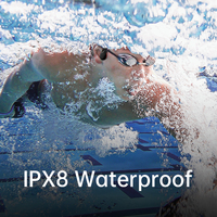 Écouteurs à conduction osseuse X7, écouteurs ouverts pour le sport, la course à pied, écouteurs Bluetooth étanches, casques sans fil à bande de cou pour la natation, auriculares