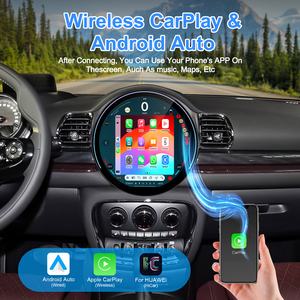 Autoradio Android Navihua avec écran rond de 12 pouces, CarPlay, navigation GPS pour BMW MINI F54 F55 F56 F60 NBT EVO - Product Image 3