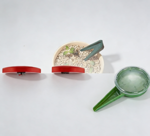 6 PCS Nouveau Mini Épandeur Manuel de Semences, Distributeur de Graines, <span class=keywords><strong>Petit</strong></span> Outil de Plantation de Semences en <span class=keywords><strong>Plastique</strong></span> Enduit de PE - Product Image 1