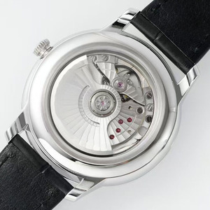 Luxury High-<b>End</b> Texture Bestselling Men's Fashion Wristwatch with Roman Numeral Date Display, Leather Strap and Sapphire Crystal - Product Image 3