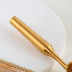 Mùa Hè Mới 304 Thép Không Gỉ Ice Cream Scoop Dày Trái Cây Scoop Tiện Ích Dài Xử Lý Ice Cream Scoop - Product Image 4