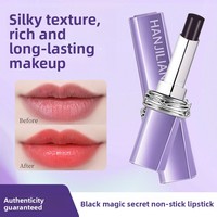 Rouge à lèvres Black Magic Secret Realm, non tachant, longue tenue, résistant à la décoloration, éclaircissant, taille standard 1019