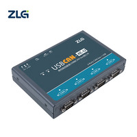 ZLG USBCAN-4E-U Konverter CAN Bus 4-Kanal USB ke CAN 2.0A/B Analisa Industri dengan Isolasi 2500V