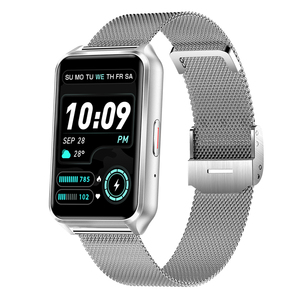 2024 <span class=keywords><strong>H37</strong></span> 1.57 pouces montre intelligente fréquence cardiaque pression artérielle étanche BT appel Message rappel bracelet intelligent pour hommes femmes - Product Image 4