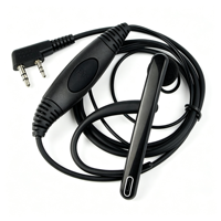 Auriculares Tácticos K-head con Cancelación Activa de Ruido (ANC) Diseño Supraaural 5R 888S para Radios Baofeng TYT Kenwood