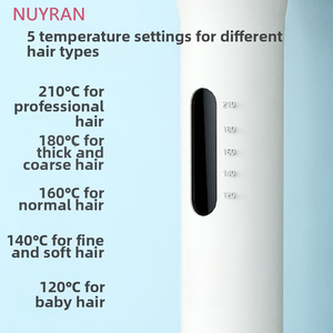 Lisseur de cheveux de qualité supérieure, styler complet, soin des cheveux sans dommages, fer <span class=keywords><strong>à</strong></span> friser électrique portable HS05 - Product Image 6