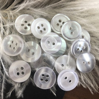 Botones de Resina Ecológicos y Reciclables de Botao Natural para Camisas, con 2 y 4 Agujeros, Tamaños 16L, 18L, 20L, 24L, 32L