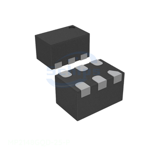 6 VFDFN MP2148GQD-25-P ชิ้นส่วนการจัดการพลังงาน (PMIC) อุปกรณ์อิเล็กทรอนิกส์ ตัวแทนจำหน่ายที่ได้รับอนุญาต - Product Image 1
