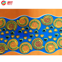 Gaun Nigeria Afrika 6 yard harga grosir batik Afrika 100% katun lilin cetak kain tekstil