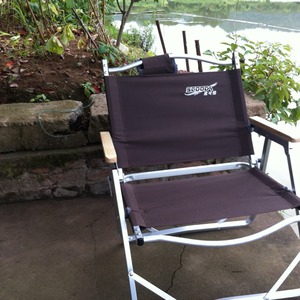 Folding Fishing <b>Chair</b> Aluminum Alloy 61.5*55*35cm Portable Outdoor <b>Chair</b> For Camping And Fishing - Product Image 4