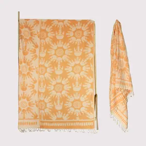 Factory Directly Sell Turkish Cotton Beach Towels with Customized Service