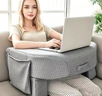 Oreiller de lecture pour ordinateur portable Extra Large Accoudoir Oreiller de jeu Oreiller de bureau réglable pour adulte assis au lit