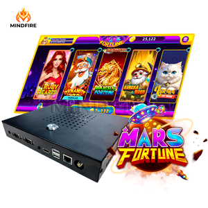 Machine de jeu de salon de jeux la plus populaire aux États-Unis, écran tactile incurvé de 43 pouces, fonctionnement à pièces, borne de jeu Mars Fortune - Product Image 6